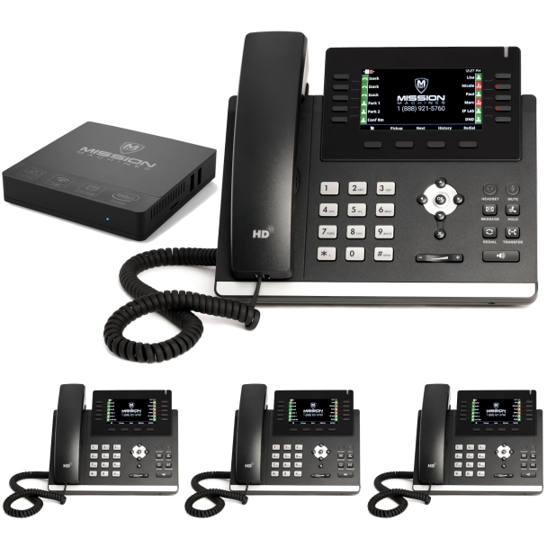 Mission Machines S-100 Business Phone System: Professional Pack