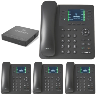 Mission Machines S-100 Business Phone System: Essential Pack